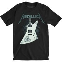 Hot sale Metallica Band T-Shirt Papa Het Guitar Official Merchandise T-Shirt  Adult clothes