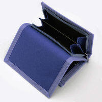 Brief Multifunctional Canvas Student Wallet Zipper Magic 3 Fold Design Men Purse 3 Colors 11.5*8cm X104