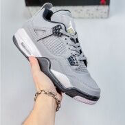 Original J1 4 R High cut Actual combat Basketball Shoes Casual Sneakers