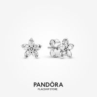 Official Store Pandora Sparkling Snowflake Stud Earrings