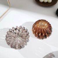 [COD] version of the hairpin meatball hair clip fluffy styler ponytail buckle head decoration plate press