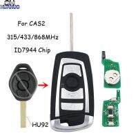 【✎】 Auto City (JAS) 315/315LP/433/868MHz PCF7946ชิปดัดแปลง Folding Flip Key Fob สำหรับ BMW CAS2 3 5 6 Series E93 E60 Z4 X5 X3 HU92