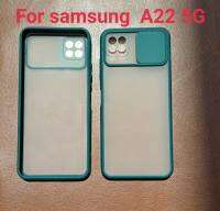 เคสสไลด์เปิดปิดกันกล้องหลัง ซัมซุง เอ22 (5จี) ขนาดหน้าจอ 6.6 นิ้ว Slide case opens and closes to prevent rear camera For Samsung Galaxy A22 (5G)