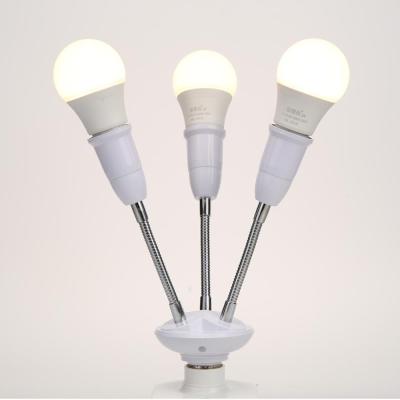 ขั้วหลอดไฟ E27ปรับได้สำหรับไฟ LED แปลงอะแดปเตอร์หลายตัว