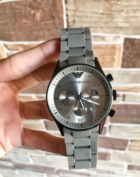 AR5950 Emporio Armani Men's Brown Chronograph Dial Watch | Lazada PH