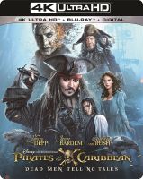 4K UHD Pirates of the Caribbean 5 dead without proof 2017 panoramic sound next generation national Blu ray film