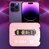 v28 R-SIM18+ การ์ดปลดล็อก CPU แบบชิปคู่สําหรับ IPhone14 ~ 6 Series 5G เวอร์ชัน iOS16