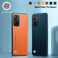 เคสสำหรับ Realme 11 10 Pro Plus Realme11pro Realme11pro Plus 4G 5G 2022กรอบด้านหลังเคสกันกระแทกมือถือหนังหรูหราแฟชั่นไม่มีลายนิ้วมือป้องกันการตกกรอบ TPU แบบนุ่มแฟชั่นลำลองธุรกิจ