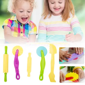 Play Dough Tools Set for Kids - Playdough Toys Accessories with