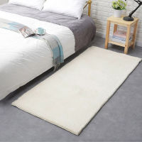 2021Imitation Rabbit Fur Carpet Livingroom Bedroom Bedside Rugs Soft Fluffy Sofa Mat Coffee Table Bay Window Seat Pad Solid Color