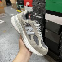 Sports Shoes New_ Balance NB Made in USA 990V3 Denim Grey True Carbon Plate Low Top Running Shoeรองเท้าผ้าใบ ผช