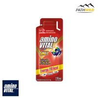 AMINO VITAL SHOT เจลให้พลังงาน 45 g รส APPLE ผสม BCAAs 600 mg ชะลอการเมื่อยล้ากล้ามเนื้อ