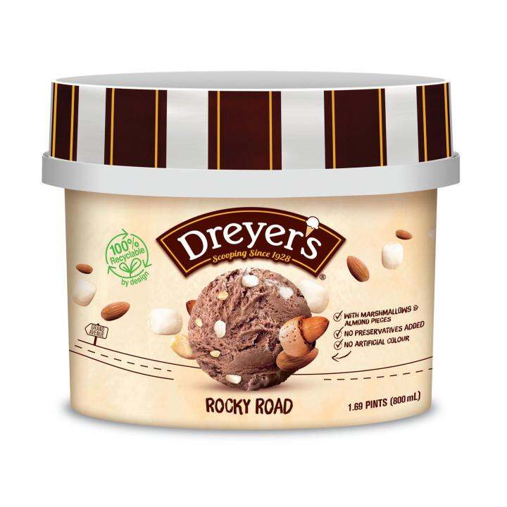 Dreyer's Rocky Road Ice Cream Frozen Lazada Singapore