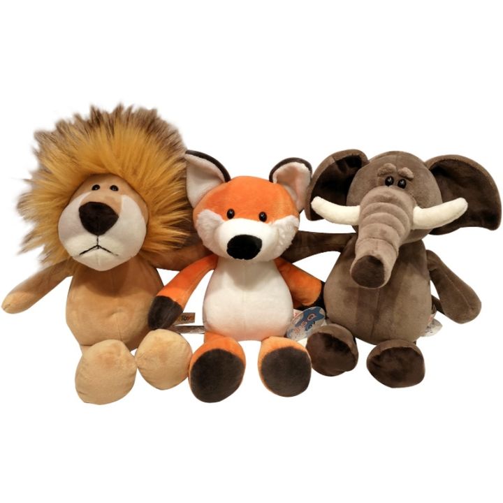 25cm-forest-animals-stuffed-plush-doll-toys-kids-giraffe-elephant-monkey-lion-tiger-plush-animal-toys-children-birthday-gifts