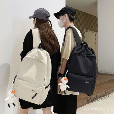 【hot sale】♨ C16 Backpack Men Simple Large-Capacity Travel Women Casual Japanese Junior High School Students Schoolbag