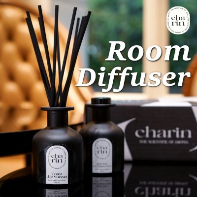 CHARIN ก้านไม้หอมปรับอากาศ Room Fragrance Diffuser 100 ml - สร้างบรรยากาศชวนผ่อนคลาย จากน้ำหอมบริสุทธิ์ นำเข้าจากยุโรป
