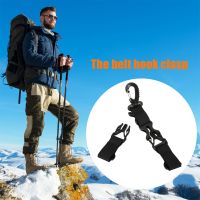 Backpack Strap Nylon Climbing Harness Buckle Waist Belt Hanging Portable Detachable Camping Travel Mountaineering