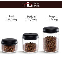 กล่อง เก็บ เมล็ดกาแฟ สูญญากาศ FELLOW Atmos Glass Vacuum Coffee Storage Canister (เลือกไซส์)