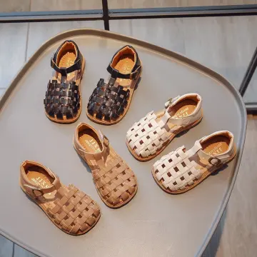 Ladies store woven sandals