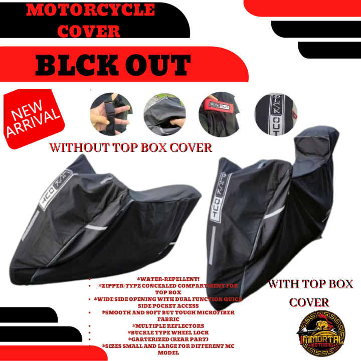 MOTOR COVER FOR : HONDA SUPRA GTR 150 | BLCKOUT BY IMMORTAL MOTOBAG ...