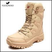 Fuguiniao American high-top combat boots men s commando field desert