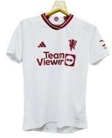 MAN UTD AWAY 3RD WHITE KIT 2324 FOOTBALL SHIRT SOCCER JERSEY