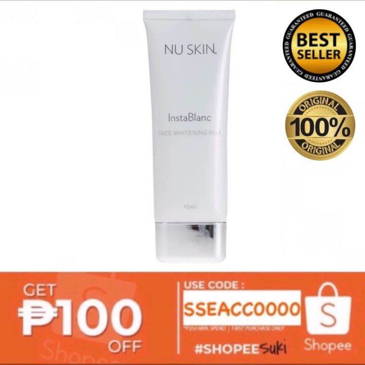 ORIGINAL NU SKIN INSTABLANC Face Whitening Milk 75ml Lazada PH