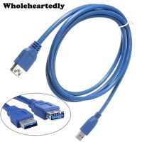 New Blue 1M 3ft High Speed USB 3.0 Extension Cable A Male to Female AM to AF M/F USB3.0 Extend Cable High Quality Wholesale