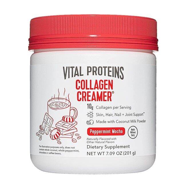 Vital Proteins, Collagen Creamer, Peppermint Mocha, 7.09 oz (201 g ...