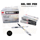 ปากกาหมึกเจลสีดำ Gel Ink Pen ขนาดเส้นปากกา 0.5 มม. เปลี่ยนไส้ได้ อุปกรณ์เครื่องเขียน G-377