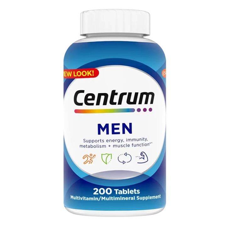 ลด-50-ของแท้-พร้อมส่ง-centrum-men-complete-multivitamin-amp-multi-mineral-supplement-200-tablet-วิตามินรวมสำหรับผู้ชาย-วัยเรียนและวัยทำงาน-สินค้าลับ