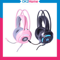 OKER X-99 HIFI GAMING HEADSET หูฟังเกมมิ่งไฟ LED