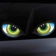 OSMAN nhãn dán xe hơi 3D hình mắt mèo chống thấm nước chống mờ tự kết dính thumbnail