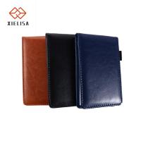 XIELISA สำนักงาน มัลติฟังก์ชั่น ย้อนยุค ไดอารี่ ปกหนัง เล็ก โน๊ตบุ๊ค A7 Pocket Planner บันทึกช่วยจำธุรกิจ Mini Notepad