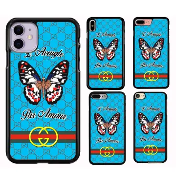 GUCCI LOGO BUTTERFLIES iPhone 12 Pro Max Case Cover