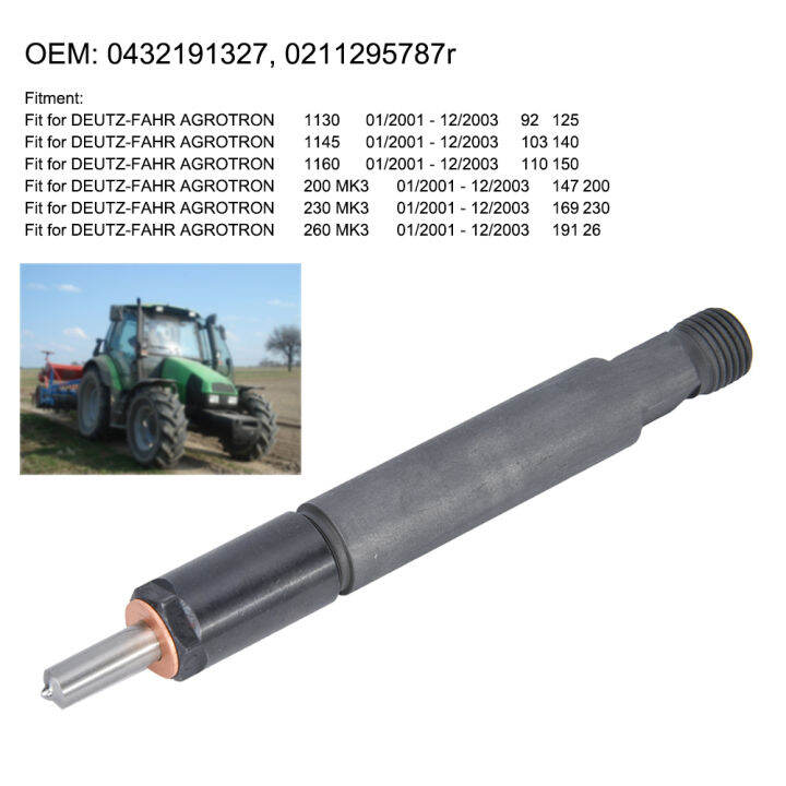 หัวฉีดน้ำมันเชื้อเพลิงดีเซล0432191327เหมาะสำหรับ-deutz-fahr-agrotron