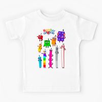 Kids T Shirt Numberblocks 1-10 Birthday Party Number Blocks Baby Kids Kid Shirt Funny Graphic Young Hipster Vintage Unisex Casual Girl Boy T Shirt Cute Kawaii Tees Baby Children Top