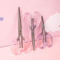 Cutting Tools Furnishing Journal Office Supplies Scissors Transparent Handle Scissors Simplicity Scissors