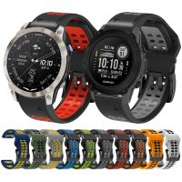 ❉ Watch Band For Garmin EPIX Gen 2/Instinct 2/Descent G1 Solar Mk2i Mk2/D2 Mach 1/Fenix 5/MARQ Silicone Strap Bracelet Watchband