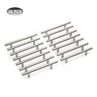 【CW】2022Pcs Modern Furniture Handles Kitchen Cabinet T Pulls Handles knobs Stainless Steel Handles For Furniture