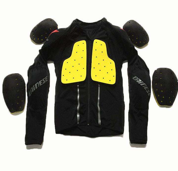 mj-moto-ใหม่-quick-drying-men-รถจักรยานยนต์เกราะเต็มตัวป้องกันแจ็คเก็ตสีดำ-biker-motocross-เสื้อผ้าแข่งรถชุด-soft-moto-ขี่สำหรับเต่าแจ็คเก็ต-m-2xl-กลับไหล่ป้องกัน
