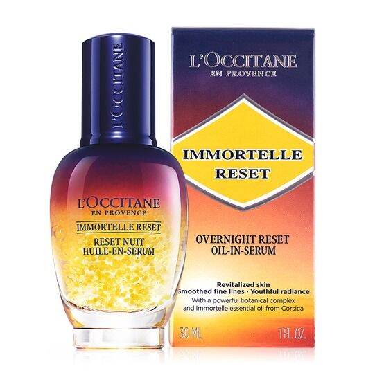 L’OCCITANE Immortelle Overnight Reset OilInSerum 50ml. ล็อกซิทาน ออยล