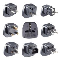 ♞﹊㍿ Universal CE America European Kr AU EU to US UK USA Plug Adapter South Africa India Adaptor Italy Switzerland Travel Converter