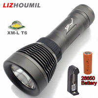 LIZHOUMIL 3000LM กางเกงในดำน้ำ XM-T6ไฟฉาย LED โคมไฟกันน้ำ