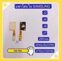 แพรปุ่มโฮม ( Home Flex ) Samsung J7 / J7 2015 / J710 / J7 Prime / J7 2016 / J5 / J510 / J5 2016 / J5 Prime / J4 / J2 / J1