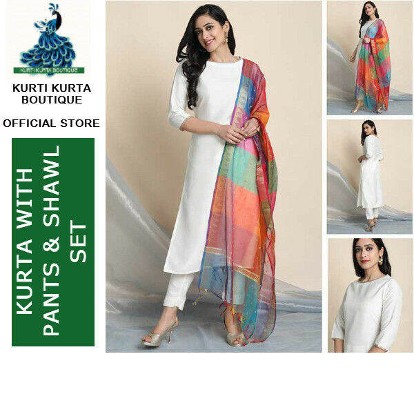 Gujrati Stitch Hand Embroidery Blue Kurti – Butikz