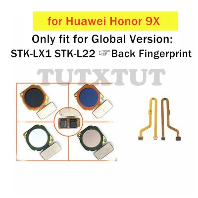 【☊HOT☊】 anlei3 เพื่อเป็นเกียรติแก่ Huawei 9x Stk-Lx1ทั่วโลก Stk-L22เครื่องสแกนลายนิ้วมือปุ่มขั้วต่อสัมผัสสายเคเบิลงอได้อะไหล่ซ่อม