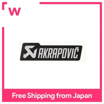 Shop Akrapovic Muffler Sticker Alluminum online