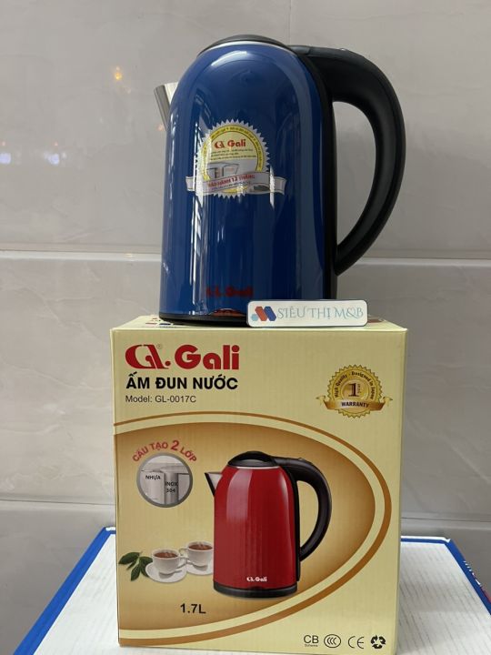 Bình Đun Siêu Tốc GALI: Với bình đun siêu tốc GALI, bạn sẽ có nước nóng trong tích tắc để chuẩn bị cà phê, trà, hoặc món ăn sáng mỗi ngày. Thời gian và công sức để đun nước giờ đây sẽ không còn là vấn đề nữa với GALI.
