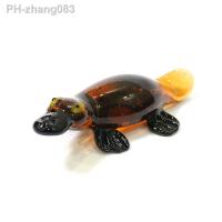 Creative Cute Murano Glass Platypus Figurine Ornament Simulation Funny Duckbill Small Statue Home Living Room Desktop Decoration